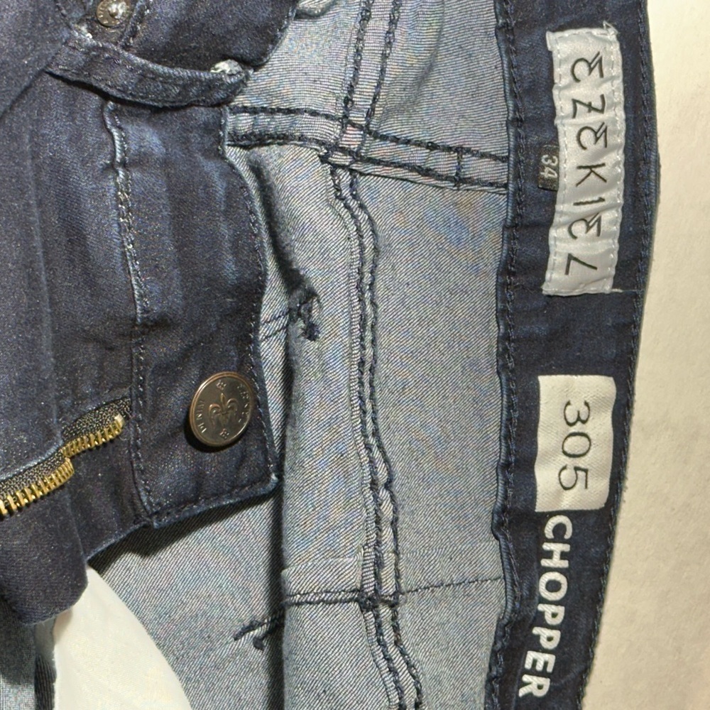 Ezekiel Straight Blue Jeans Timeless Style - Picture 4 of 9